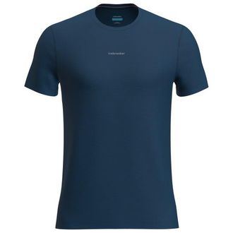 Icebreaker Merino 125 Cool-Lite Speed S/S Tee Merinoshirt f&uuml;r Herren | blau