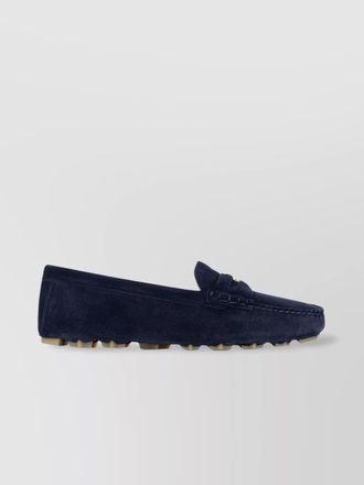 ミュウミュウ Miu Miu Suede Calf Leather Loafers 23598099_53607024_600.jpg
