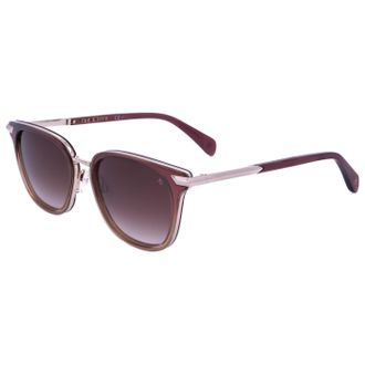 Rag & Bone Rag & Bone Womens 52mm Gold Sunglasses
