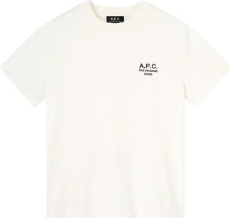A.P.C. Standard Rue Madame T-Shirt - Heren - T-shirts - Wit - L - Katoen - Tops