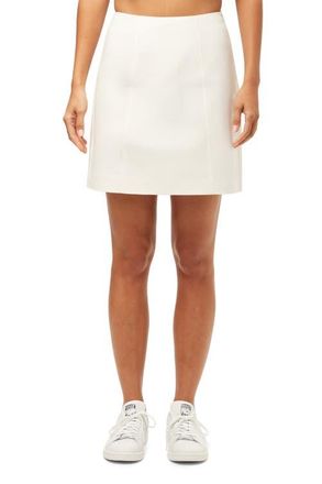 Trina Turk Two Points High Waisted Mini Skirt in Whitewash at Nordstrom, Size 2