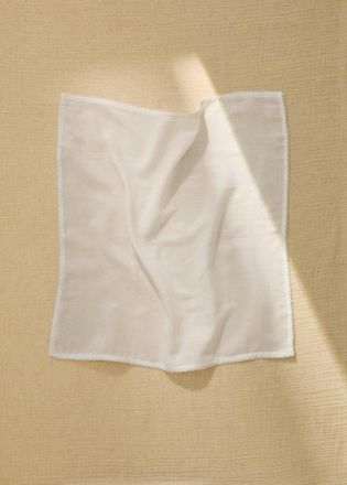 Mango Copertina cotone bianco - Home - Taglia unica - MANGO HOME