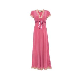 Rixo Maxi Dresses, female, Pink, Size: S Maxi Dress
