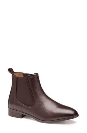 Johnston & Murphy Tinsley Chelsea Boot in Dark Brown Calfskin at Nordstrom Rack, Size 6.5