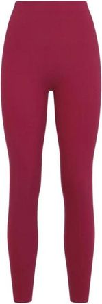 Wolford Naadloze Legging - Dames - Leggings - Rood - M - Wol - Broeken