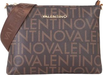 Mario Valentino Stijlvolle Regina Re Schoudertas - Dames - Schoudertassen - Bruin - ONE Size - Tassen