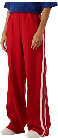 Notre-V Nv-Gita Wijde Broek - Dames - Wijde Broeken - Rood - L - Polyester - Broeken