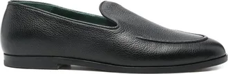 Vinny&rsquo;s Marcel Grained-leather Loafers