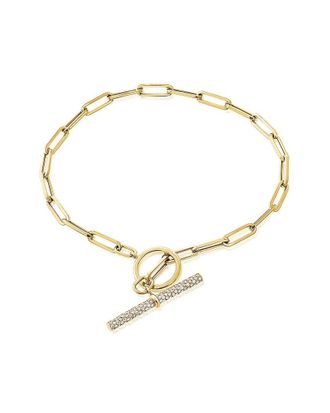 Sabrina Designs 14K 0.43 Ct. Tw. Diamond Link Bracelet