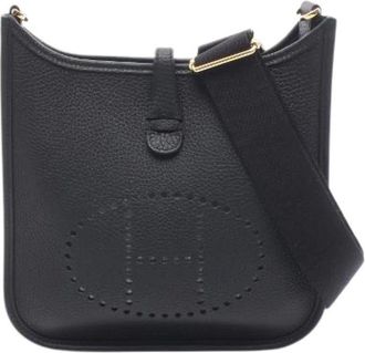 Herm&egrave;s Pre-owned Evelyne23 borsa a tracolla piccola in pelle di vitello - - Pre-owned - Donna - Nero - ONE SIZE