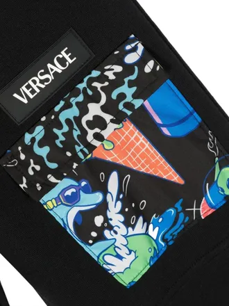 Versace Holiday Joggers - Black