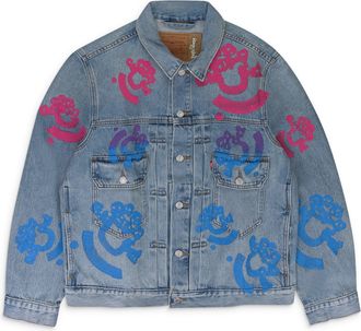 Denim Tears Light Blue Bstroy Tears Type-2 Denim Jacket