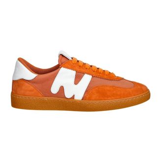 Msgm Msgm, Schoenen, Dames, Oranje, 41 EU, Leer, Sneakers