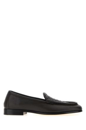 Bottega Veneta Espresso Round Toe Loafers