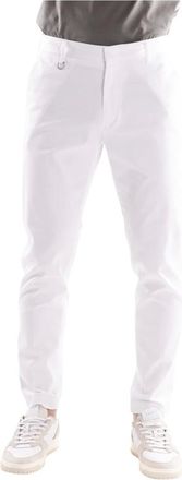 Paolo Pecora Hombre, Pantalones, Blanco, Talla: M