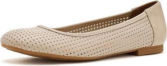 S&ouml;fft Tamika Womens Flat Shoes White/Bone : 9.5 B - Medium, Faux Leather