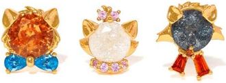 Girls Crew Disney The Aristocats Stud Earrings Set in Gold at Nordstrom