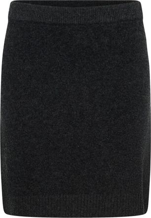 MY ESSENTIAL WARDROBE Tracy Knit Skirt - Skirts - Mujer - Gris - M