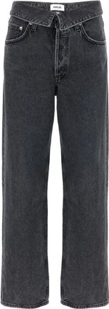 A Gold E Echo Jeans - Dames - Regular Fit Jeans - Grijs - W29 - Katoen - Jeans