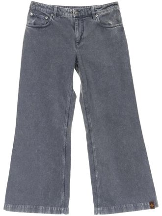 Louis Vuitton 2010s wide-leg jeans - Grey