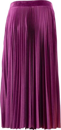 Valentino Garavani Mujer, Faldas, P&uacute;rpura, Talla: L