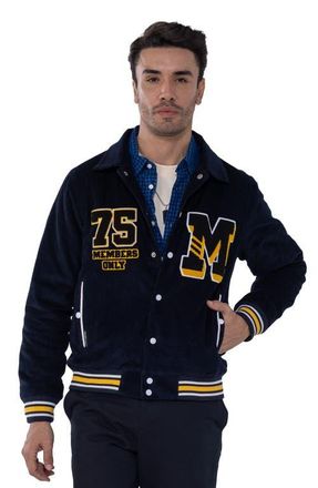 Members Only Corduroy Varsity Jacket in Navy at Nordstrom, Size Xx-Large