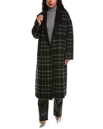 Rag & Bone Thea Plaid Wool Coat