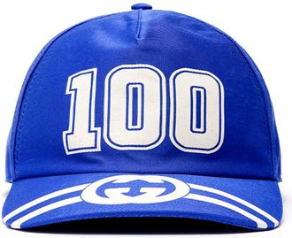 Gucci GG Logo College Baseball Cap