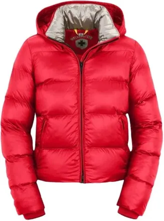 Wellensteyn Goldmine Short - Dames - Winterjassen - Rood - L - Polyester - Jassen