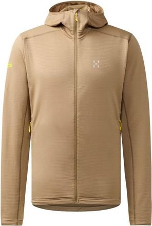 Hagl&ouml;fs L.I.M Mid Multi II Hood Fleecejacke f&uuml;r Herren | beige