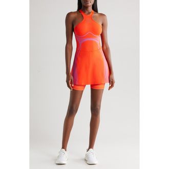 adidas by Stella McCartney TruePace Running Dress in Active Orange at Nordstrom Rack, Size X-Large