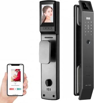 OEM Cerradura Inteligente Con C&aacute;mara, Cerradura Digital Wifi Con Huella Dactilar Para Puerta Principal Con C&aacute;mara (mecanismo De Cerradura No Incluido)