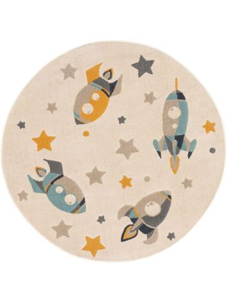 benuta Alfombra ni&ntilde;os crema &oslash; 120 redondo