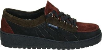 Mephisto Blauwe Su&egrave;de Lage Sportschoenen - Dames - Sneakers - Veelkleurig - 40 1/2 EU - Su&egrave;de - Schoenen
