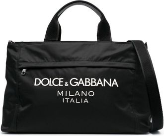 Dolce & Gabbana Borsone Logo Lettering