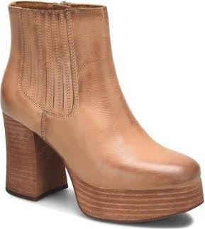 Kork-ease Platform Bootie in Brown at Nordstrom Rack, Size 11