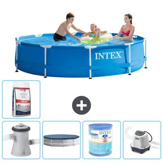 Intex Piscina Con Estructura Redonda - 305x76 Cm - 8-piezas S31649