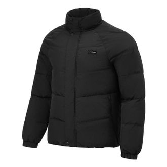 Li-Ning Logo Training Short Down Jacket Black AYMT059-1