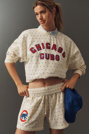 Mitchell & Ness MLB Long-Sleeve Crew-Neck Pullover