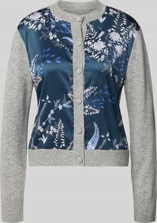 Herzen&rsquo;s Angelegenheit Strickjacke mit Kaschmir-Anteil in Hellgrau Melange, Gr&ouml;&szlig;e 38