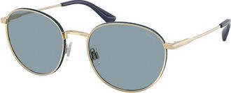Polo Ralph Lauren PH3163 928672 Mens Sunglasses Gold Size 53