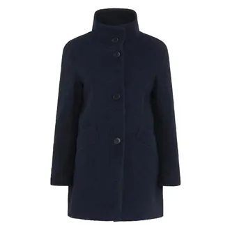 Fuchs Schmitt Fuchs Schmitt, Dames, Mantels, Blauw, Maat: 6XL