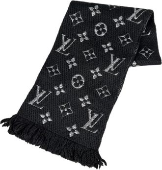 Louis Vuitton Pre-owned Scarves, female, Black, Size: ONE SIZE Pre-owned Stole