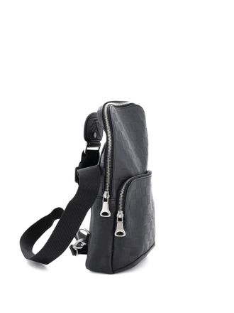 Louis Vuitton Avenue Sling Bag Damier Infini Leather shoulder bag - women - Calf Leather - One Size - Black