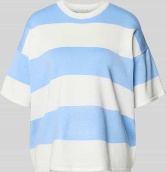 Ichi Relaxed Fit Shirt aus Viskose-Mix Modell LULS in Hellblau, Gr&ouml;&szlig;e XXL