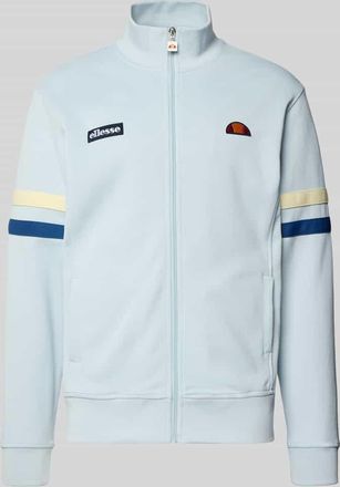 Ellesse Sweatjacke aus Baumwoll-Mix Modell ROMA in Hellblau, Gr&ouml;&szlig;e XXL