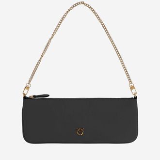 Pinko Borsa A Tracolla Pinko In Pelle Con Logo