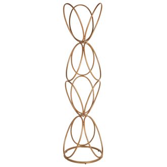 Beliani Beliani - Perchero De Metal Moderno De Interior Decorativo Con Estante Dorado Walters