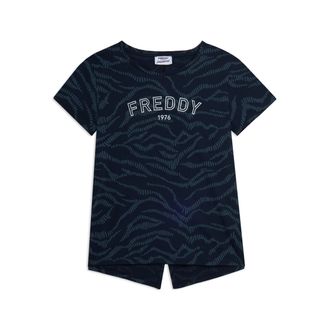 Freddy T-shirt Stampata con Logo FREDDY 1976