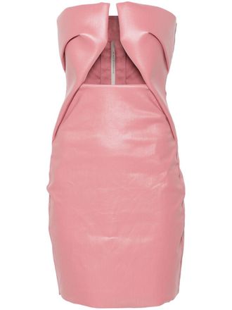 Rick Owens Prong mini dress - Pink